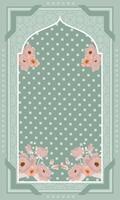 design for hijab and scarf vector