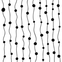 abstract pattern design background in black and white vector