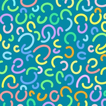 abstract background with a hand drawn pattern design vector