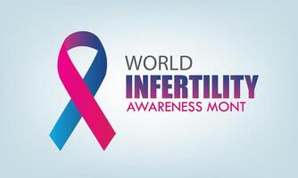 World Infertility Awareness Month vector design. Simple and Elegant Design