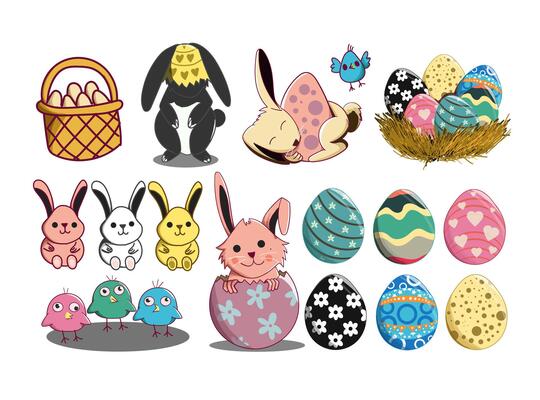 easter egg packs