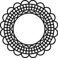 vector ilustración floral mandala Arte diseño. redondo decorativo diseño ese usted lata utilizar como fondo, marco, logo, y más