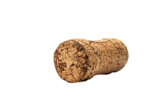 AI generated Popping Cork On Transparent Background. png