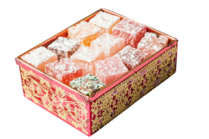 AI generated Delight Gift Box On Transparent Background. png