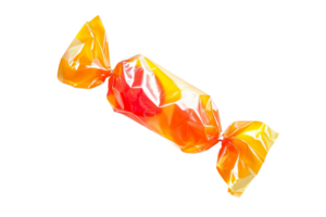 AI generated Candy Wrappers On Transparent Background. png