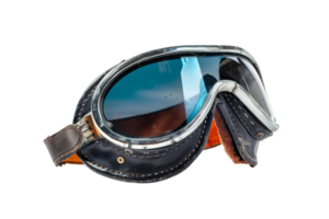 AI generated Pilot Visor On Transparent Background. png