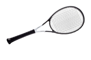 ai genererad tennis racket på transparent bakgrund png