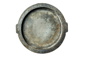 AI generated Mortar Base Plate On Transparent Background. png