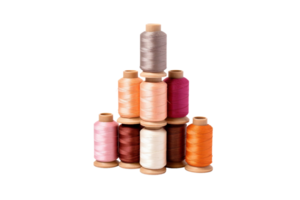 AI generated Thread Spool Elegance On Transparent Background png