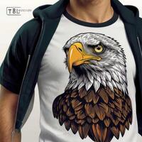 AI generated Print ready vector t-shirt design photo