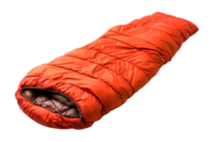 AI generated Sleeping Bag On Transparent Background. png