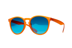 ai généré uv protection des lunettes de soleil sur transparent Contexte. png