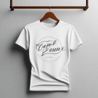 ai generado impresión Listo vector camiseta diseño foto