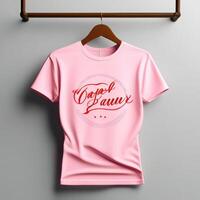 ai generado impresión Listo vector camiseta diseño foto