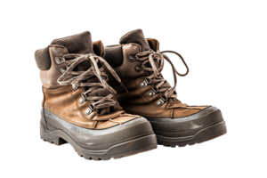 AI generated Studio Shot of Canvas Boot On Transparent Background png