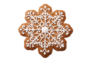 AI generated Delightful Gingerbread Creation On Transparent Background png