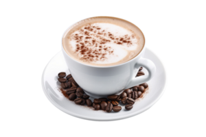 AI generated A Symphony in Chocolate and Latte On Transparent Background. png