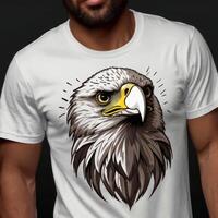 AI generated Print ready vector t-shirt design photo