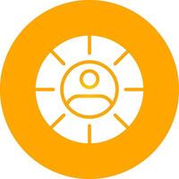 Targeting Creative Icon Design vector
