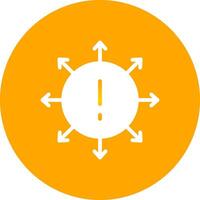 Diversification Creative Icon Design vector