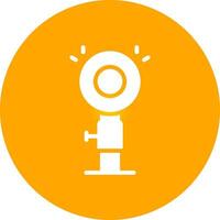 Glyph Circle Gradient Design vector
