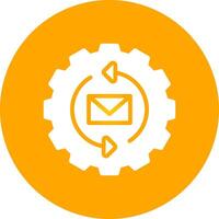 Marketing Automation Creative Icon Design vector