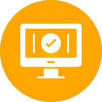 Line Round Corner Gradient vector