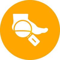 Foot Creative Icon Design vector