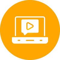 Online Course Creative Icon Design vector