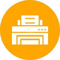 Printer Creative Icon Design vector