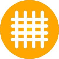 Glyph Circle Gradient Design vector