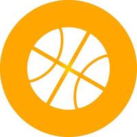 diseño de icono creativo de baloncesto vector