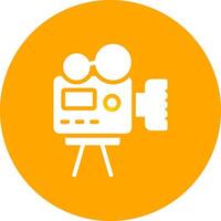 Video Camera Creative Icon Design vector