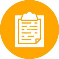 glifo circulo degradado diseño vector