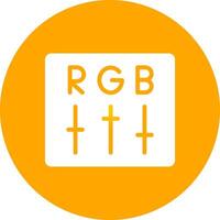 Rgb Creative Icon Design vector