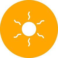 Glyph Circle Gradient Design vector