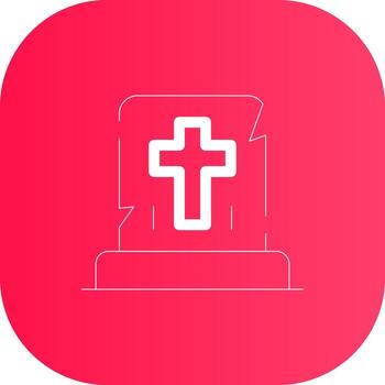 Line Round Corner Gradient vector