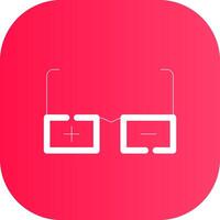Line Round Corner Gradient vector