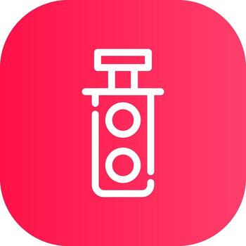 Line Round Corner Gradient vector