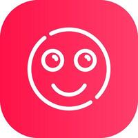 Line Round Corner Gradient vector