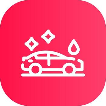 línea redondo esquina degradado vector