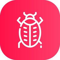 Bug Creative Icon Design vector