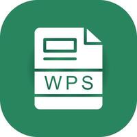 WPS Creative Icon Design vector