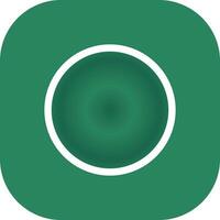 Circle Creative Icon Design vector