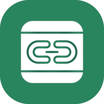 diseño de icono creativo de enlace vector