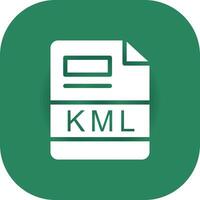 KML Creative Icon Design vector