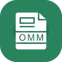 OMM Creative Icon Design vector