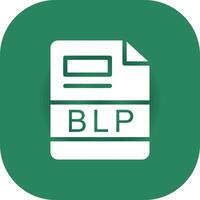 BLP Creative Icon Design vector