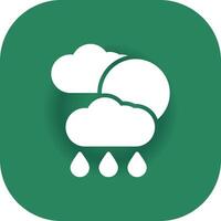 Weather Forecast Creative Icon Design vector