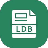 LDB Creative Icon Design vector